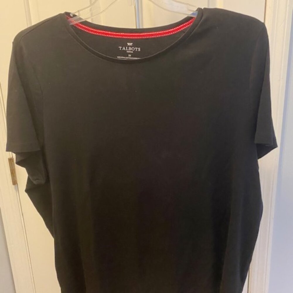 Talbots black short sleeve t-shirt 3X